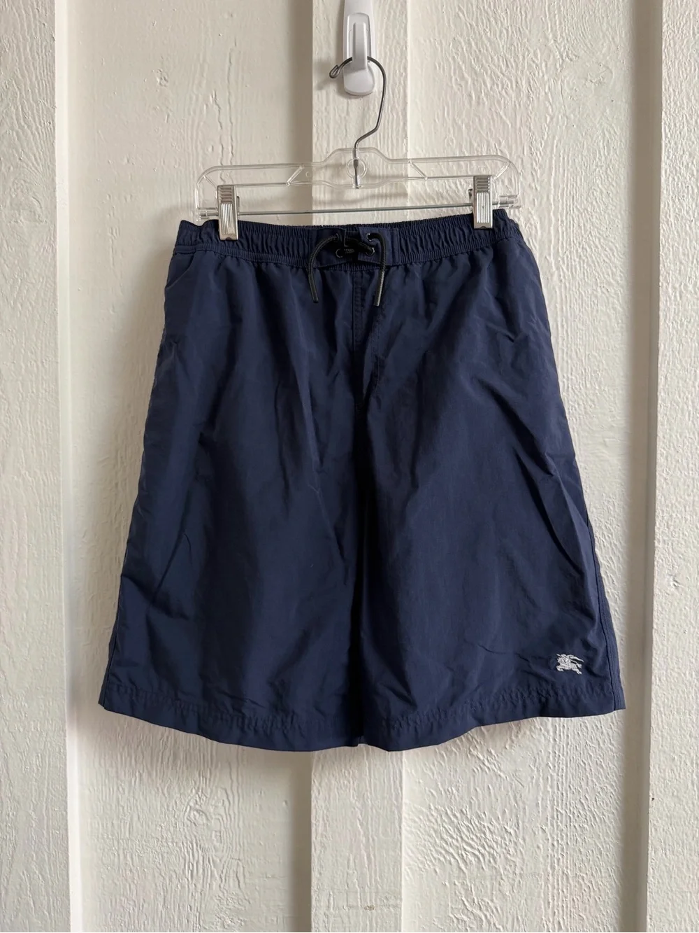 Burberry Blue Swim Trunks - Boys 14 (large)